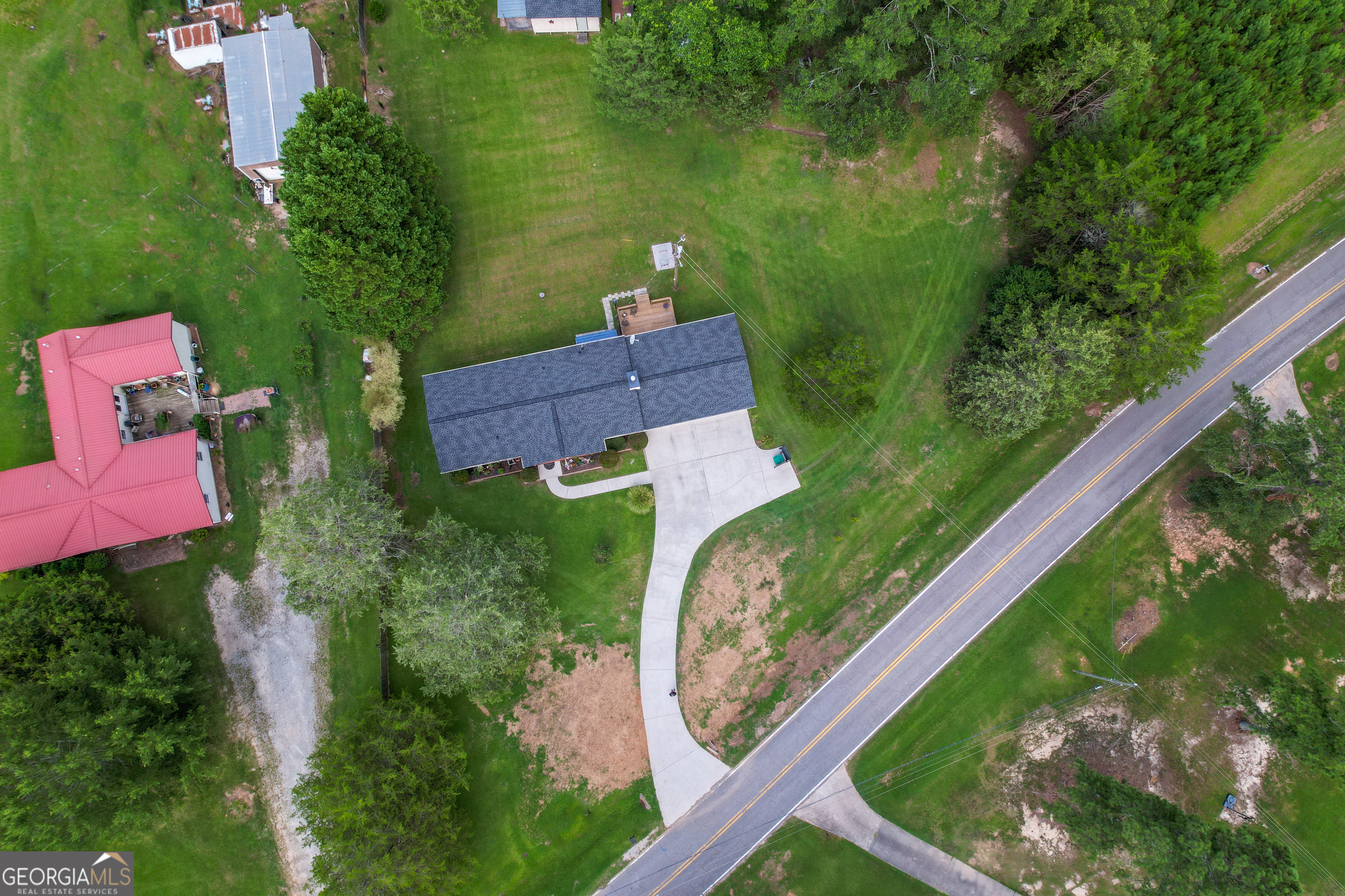 1537 Jackson Street Locust Grove, GA 30248 - Photo 5 of 41 an aerial view of a house