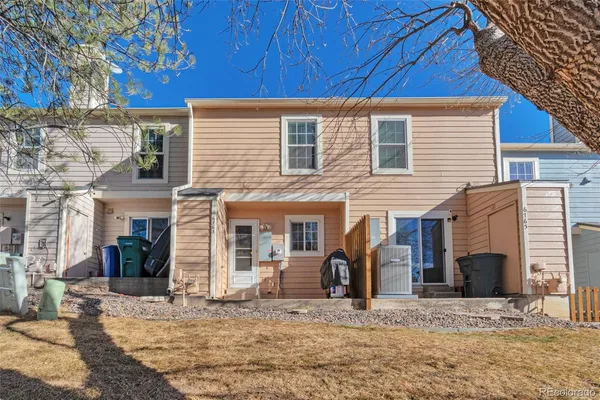 a view of a house with a patio