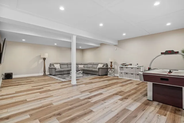 a kitchen with sink and cabinets