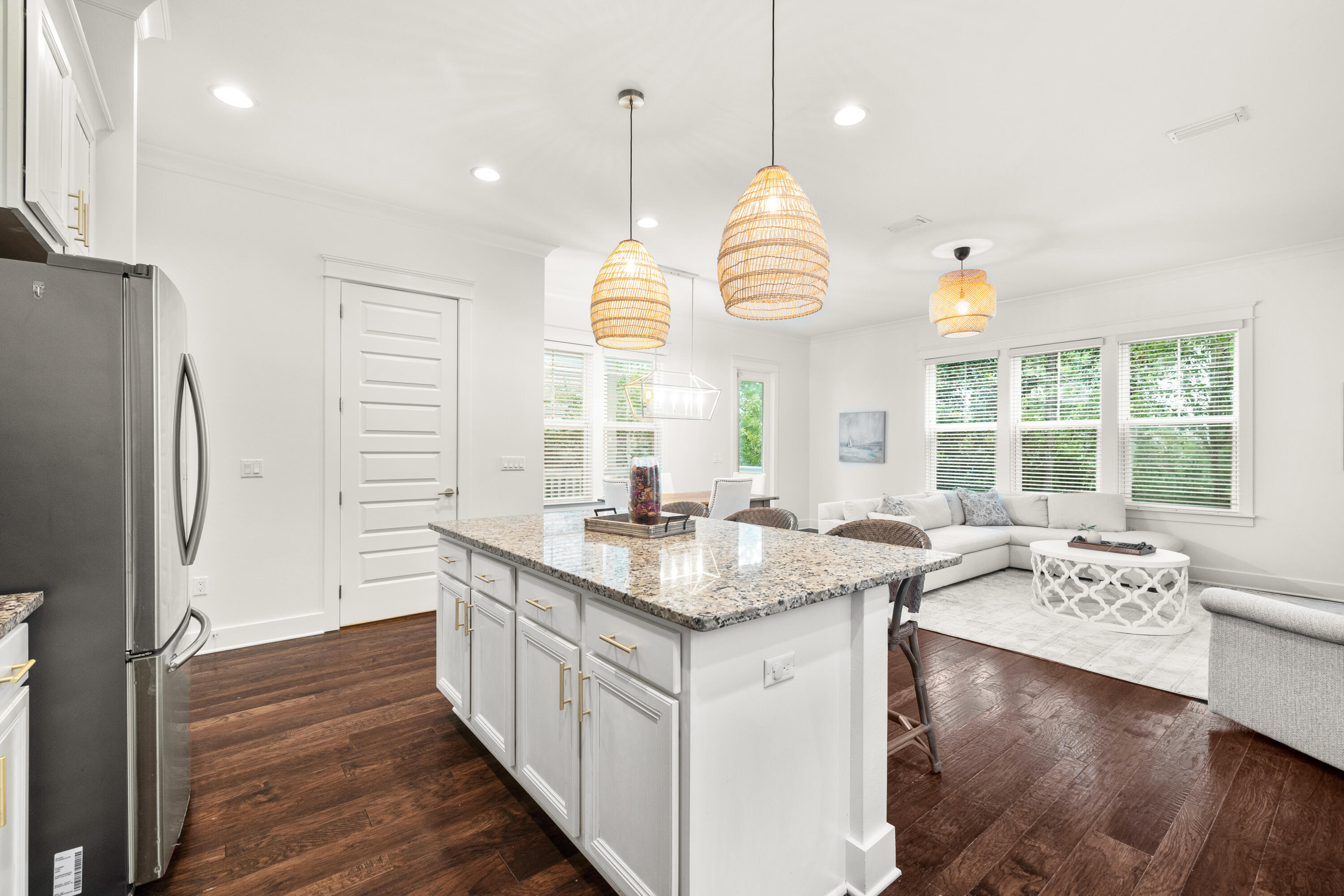 267 Emerald Beach Circle Santa Rosa Beach, FL 32459 - Photo 11 of 59 a kitchen with a sink stove and refrigerator