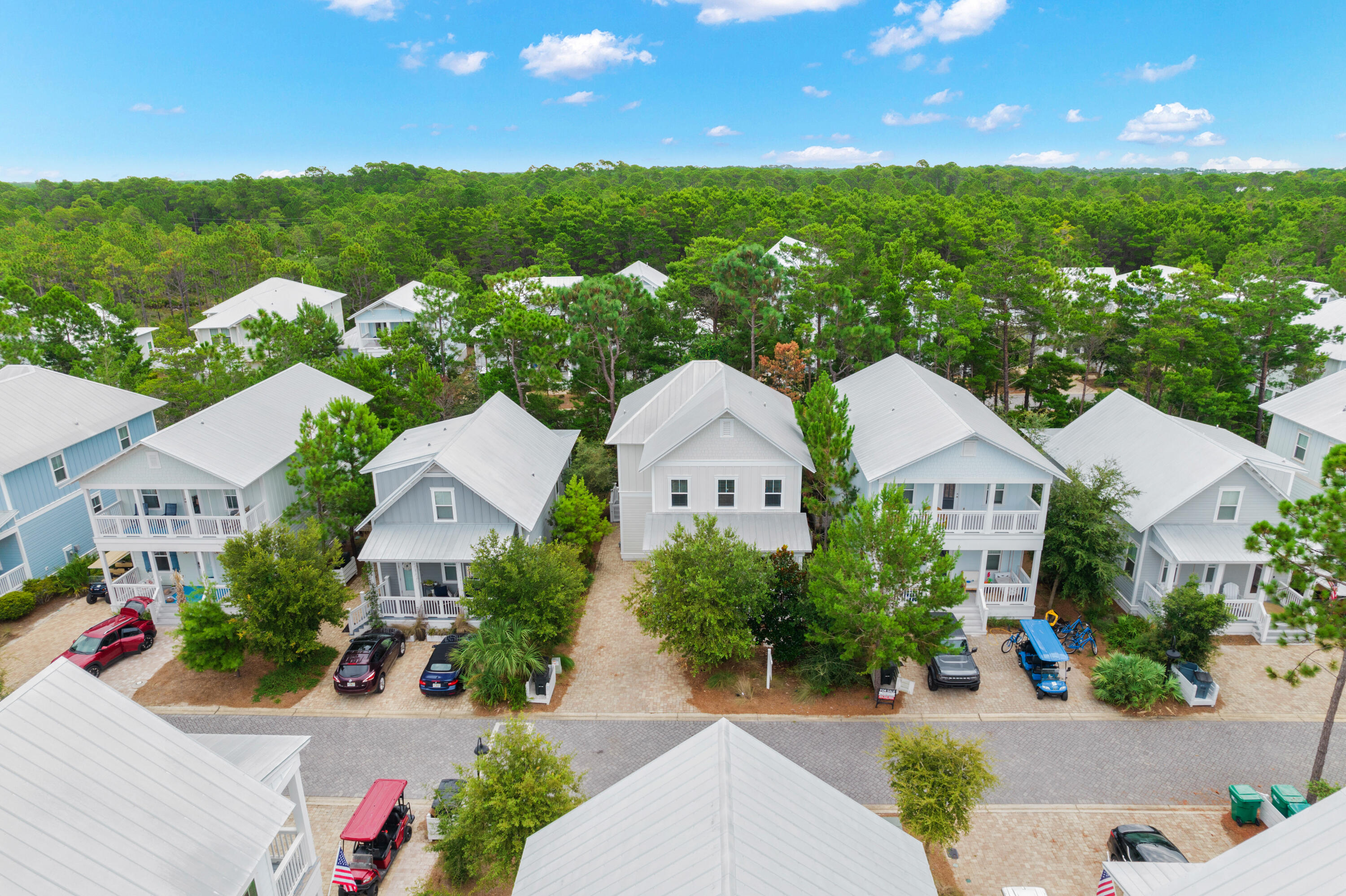 267 Emerald Beach Circle Santa Rosa Beach, FL 32459 - Photo 54 of 59 a view of a garden with potted plants