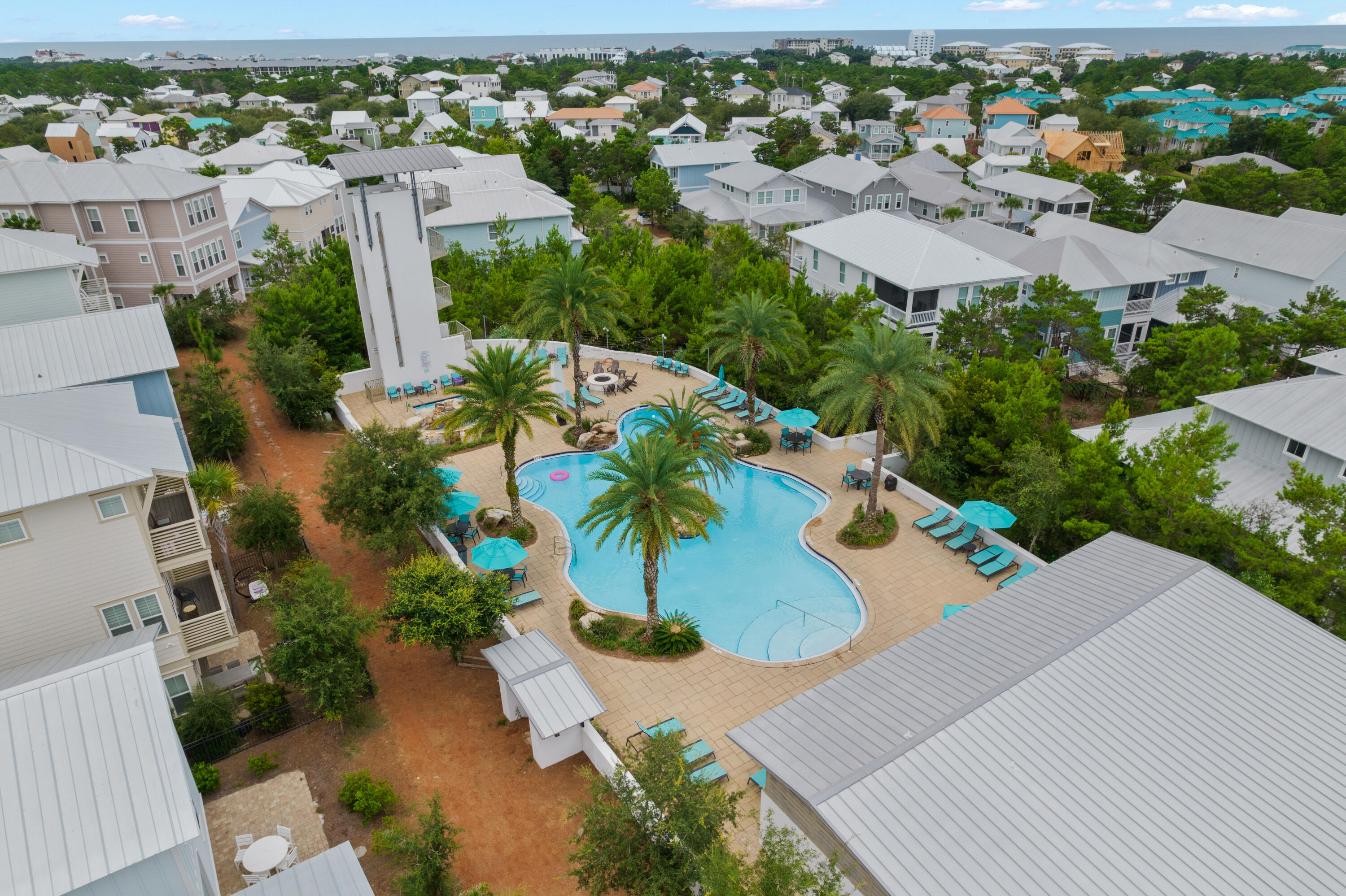 267 Emerald Beach Circle Santa Rosa Beach, FL 32459 - Photo 59 of 59 an aerial view of a house with outdoor space