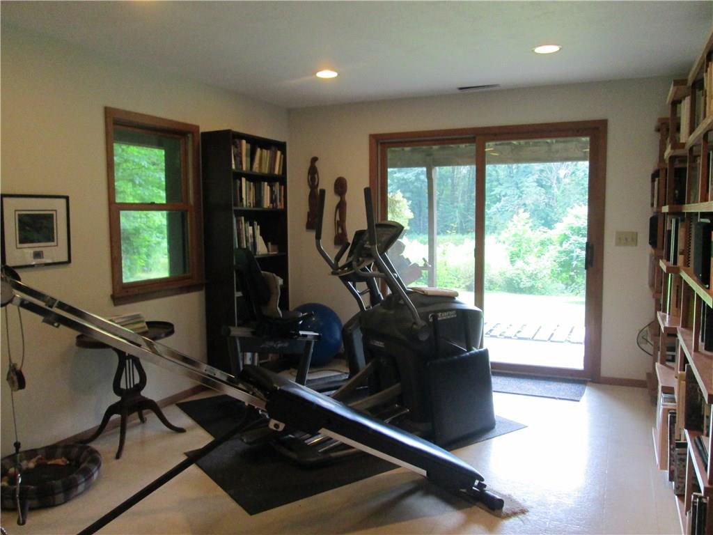 149 Old Ash Road Volant, PA 16156 - Photo 19 of 24 Game Room in finished basement - walk out basement