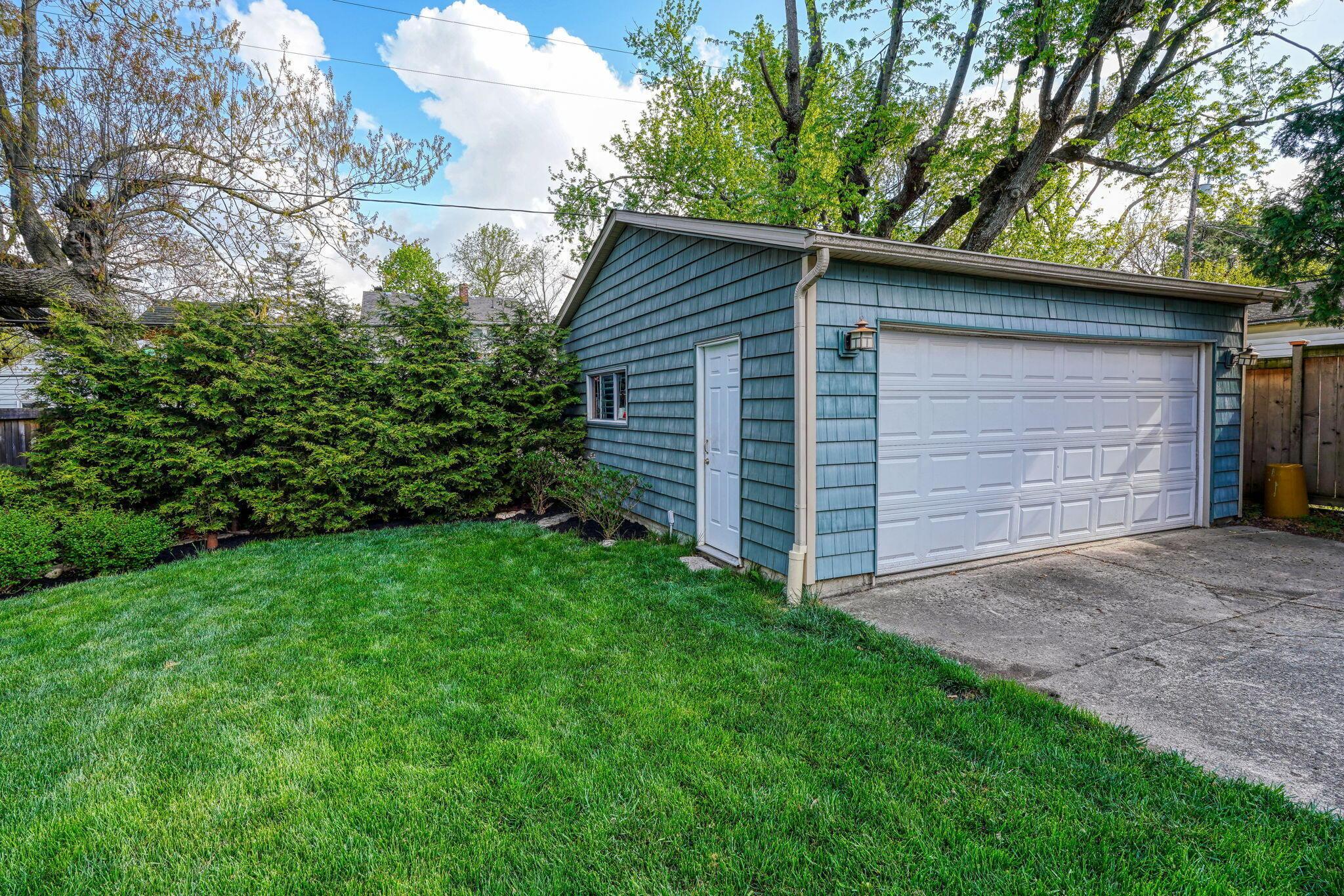 192 Acton Road Columbus, OH 43214 - Photo 48 of 60 detached 2 car garage with new opener