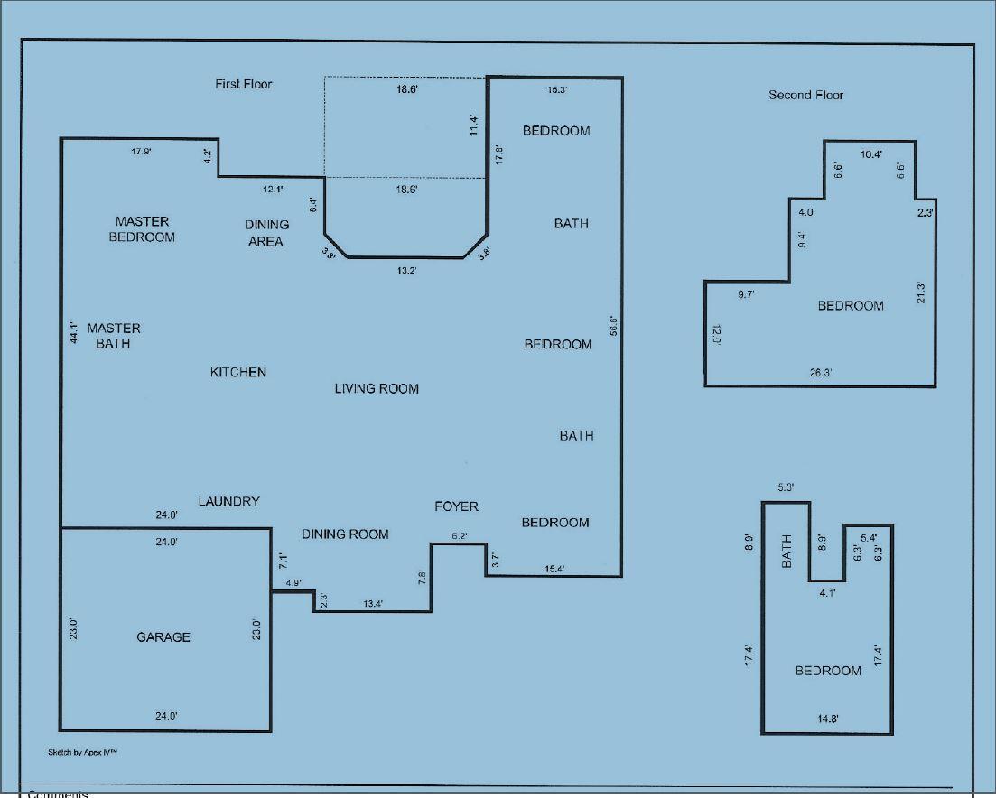 4202 Turtle Crossing Niceville, FL 32578 - Photo 17 of 17 Macgregor rental floor plan