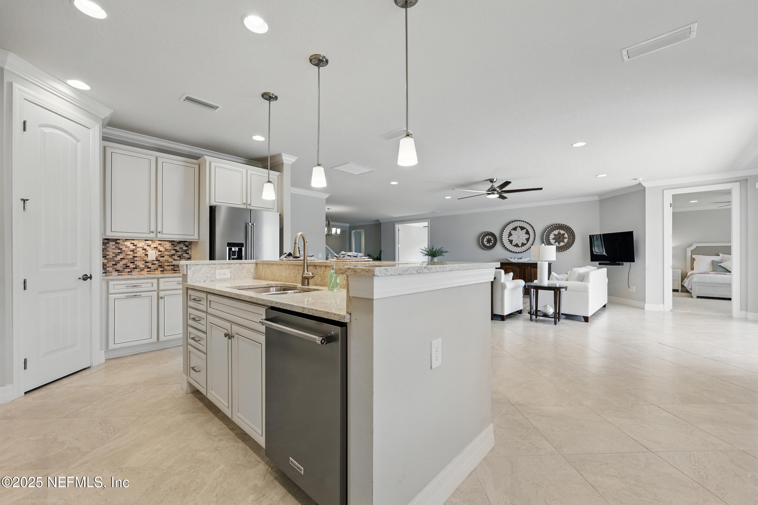 234 Tree Side Lane Ponte Vedra, FL 32081 - Photo 18 of 124 View from Kitchen to L/R