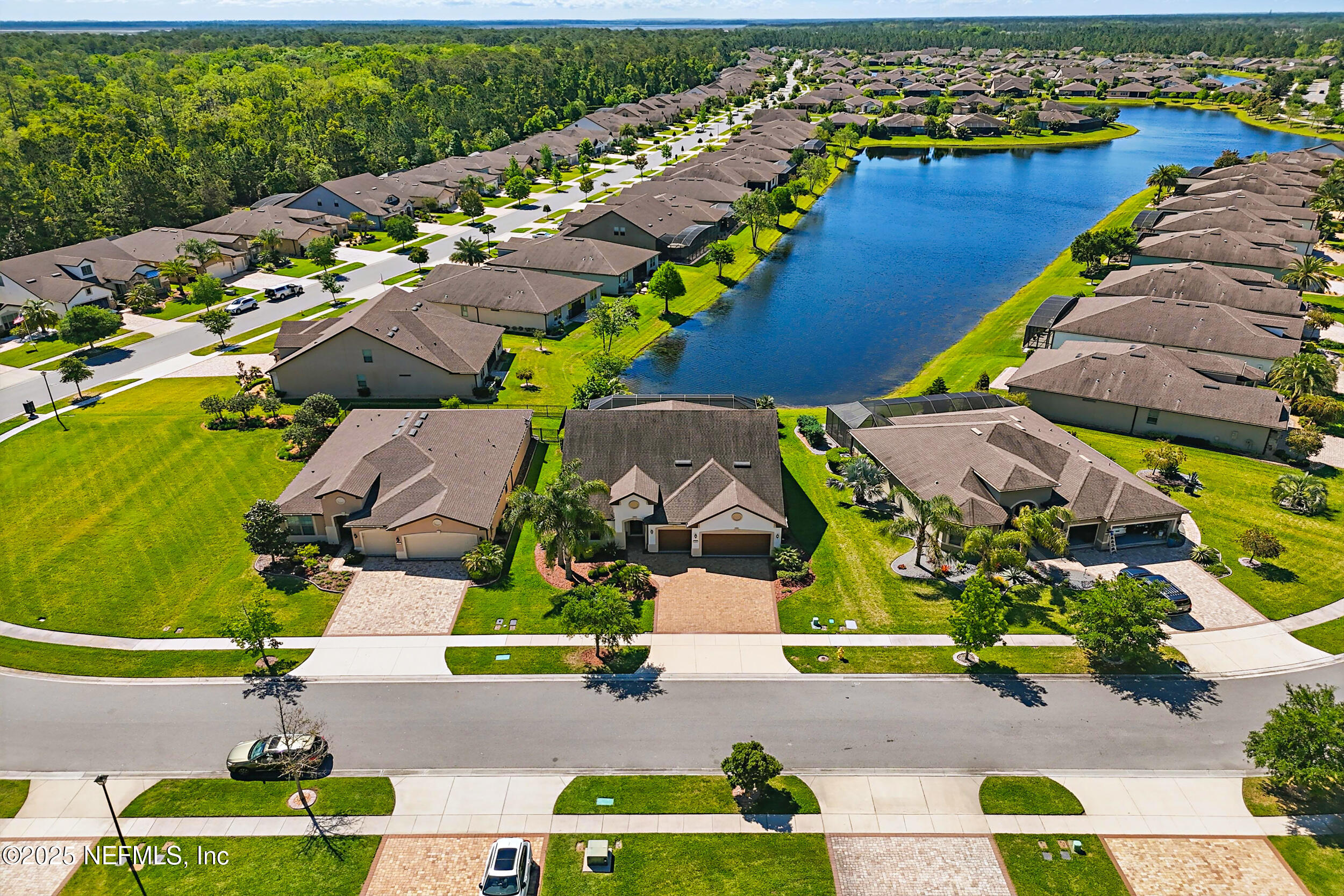 234 Tree Side Lane Ponte Vedra, FL 32081 - Photo 54 of 124 Drone of Tree Side Pond