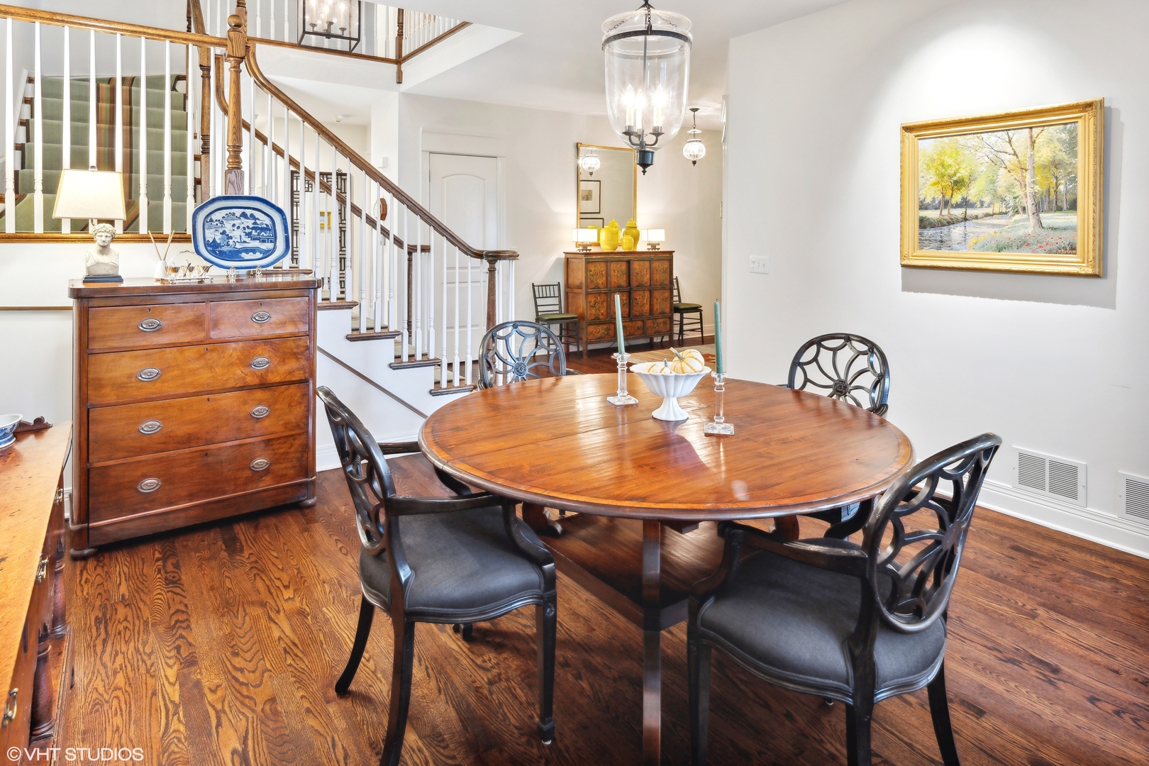 432 Fox Meadow Drive Northfield, IL 60093 - Photo 11 of 33 a dining room with furniture and wooden floor
