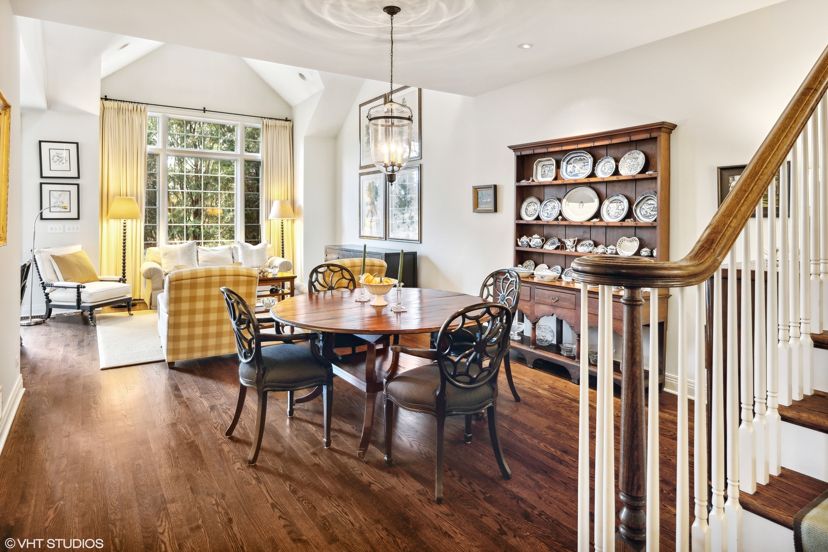 432 Fox Meadow Drive Northfield, IL 60093 - Photo 12 of 33 a view of a dining room with furniture window and wooden floor