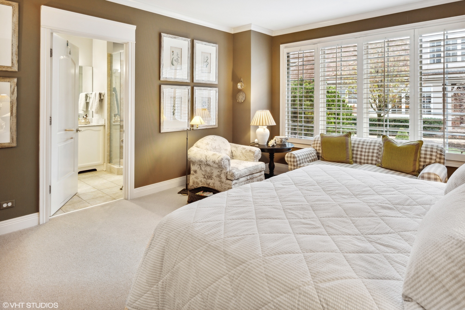 432 Fox Meadow Drive Northfield, IL 60093 - Photo 14 of 33 a bedroom with two beds and a large window