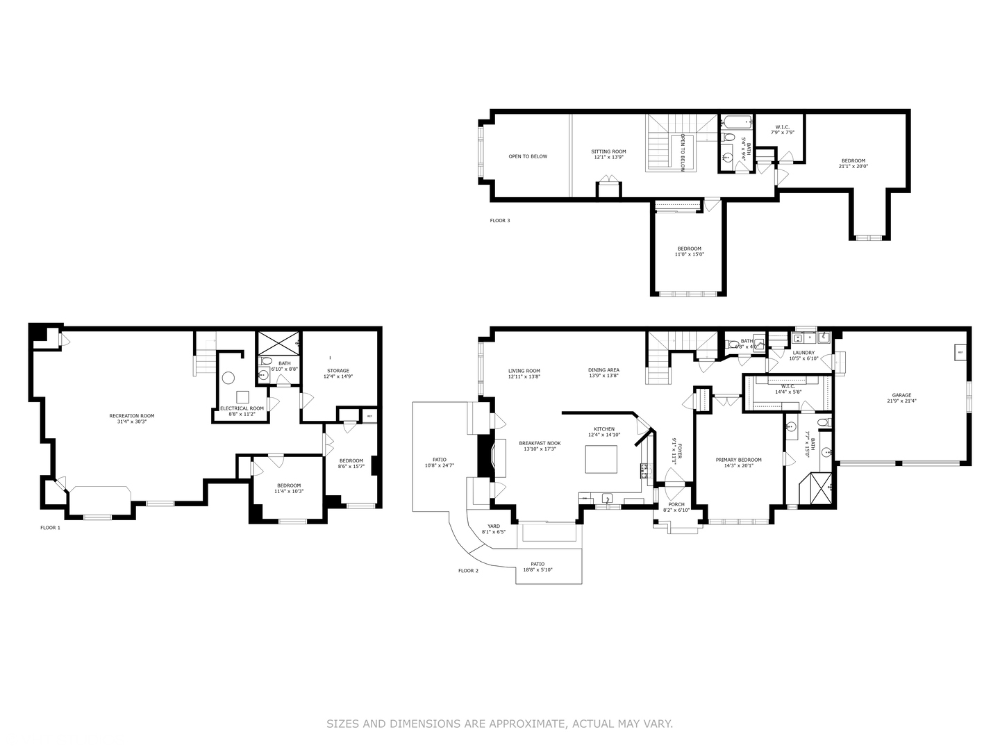 432 Fox Meadow Drive Northfield, IL 60093 - Photo 30 of 33 a picture of a floor plan