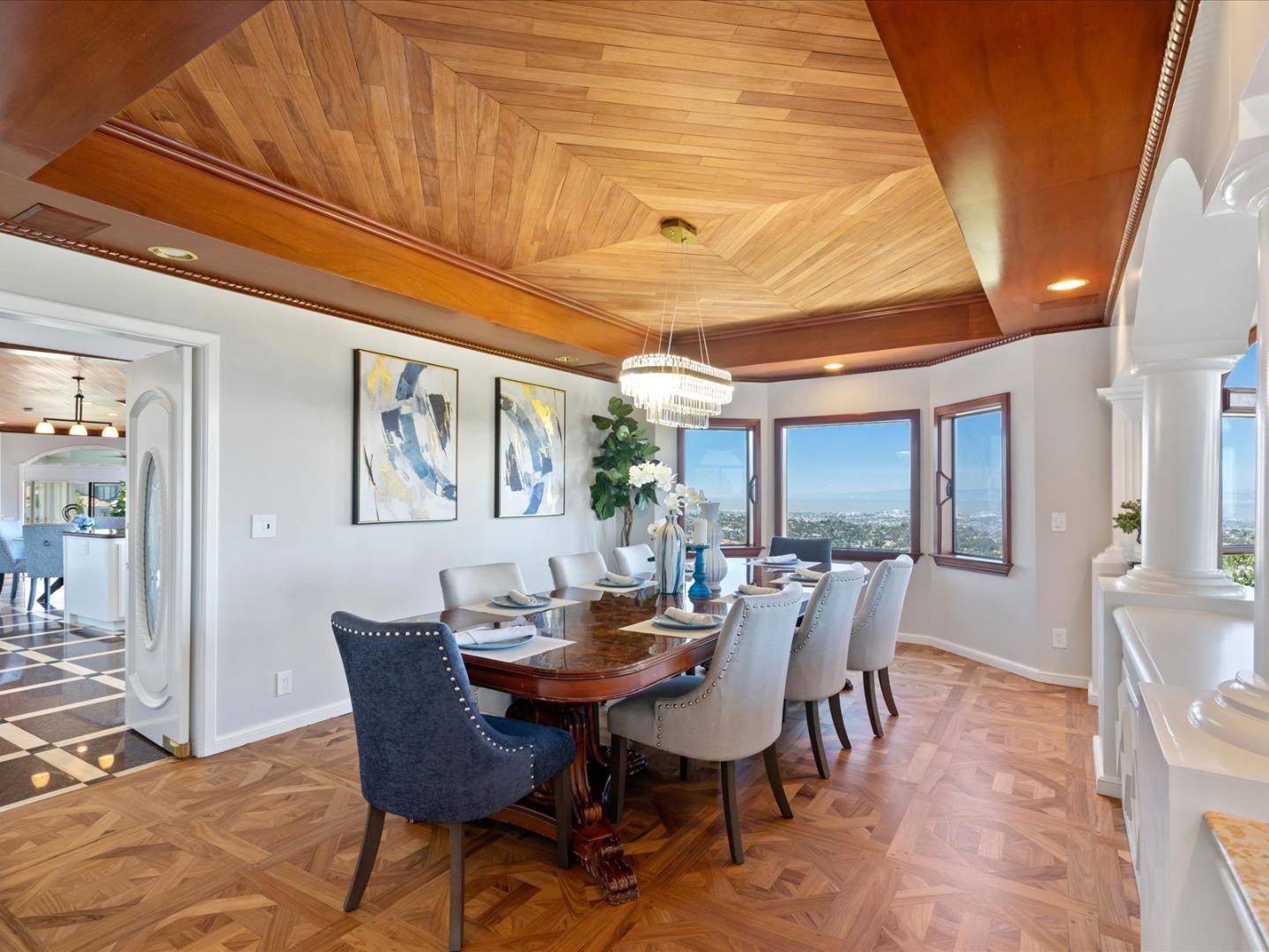 1 Lewis Ranch Road San Carlos, CA 94070 - Photo 22 of 94 a dining room with furniture and window