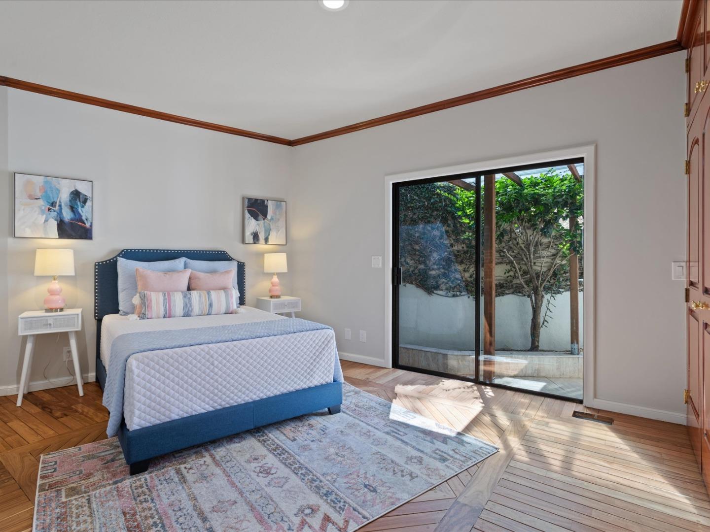 1 Lewis Ranch Road San Carlos, CA 94070 - Photo 44 of 94 a bedroom with a large bed and a large window