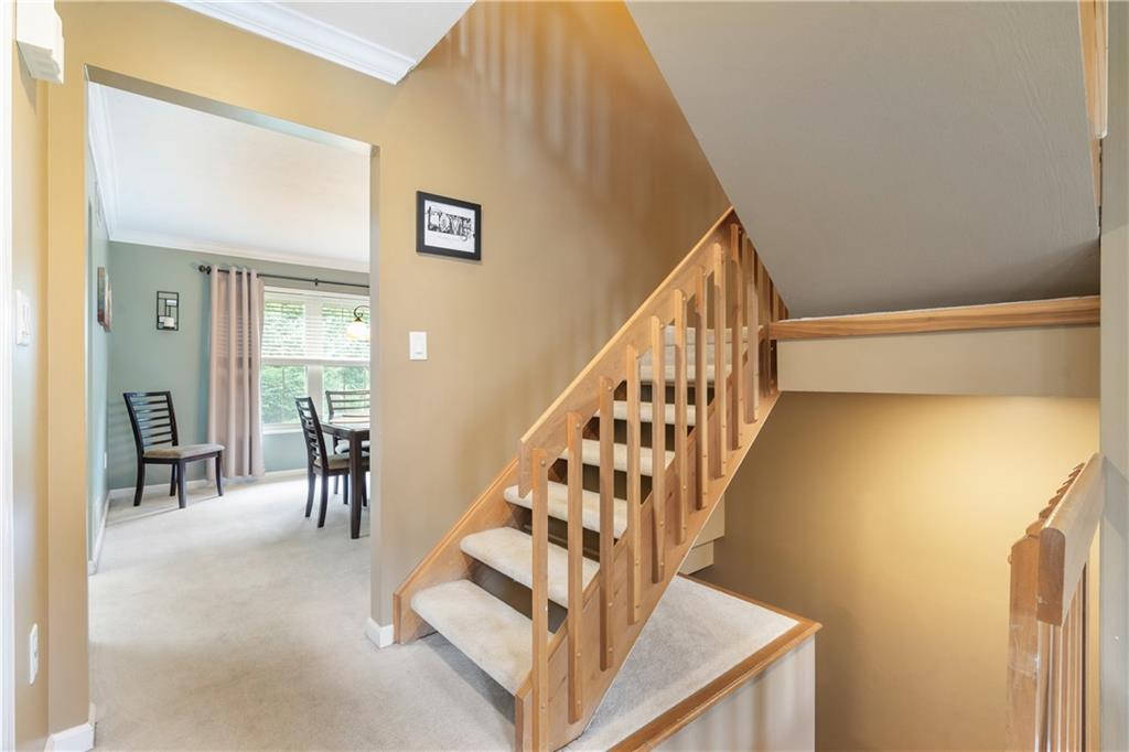 122 Terra Drive McKees Rocks, PA 15136 - Photo 16 of 28 a view of entryway and hall with wooden floor