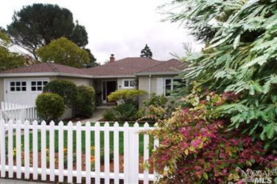 57 Rutherford Avenue San Anselmo, CA 94960 - Photo 1 of 1 Charming front with enclosed lawn and white picket fence