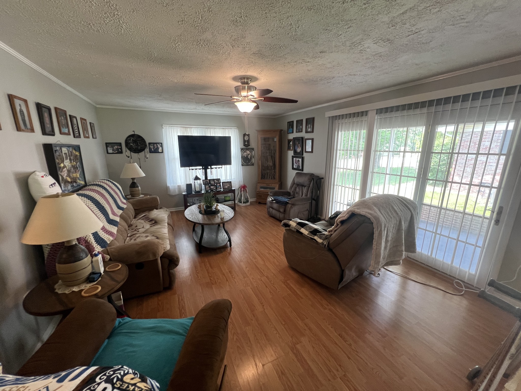 105 Tollgate Road Pulaski, TN 38478 - Photo 12 of 38 a living room with furniture fireplace and a large window