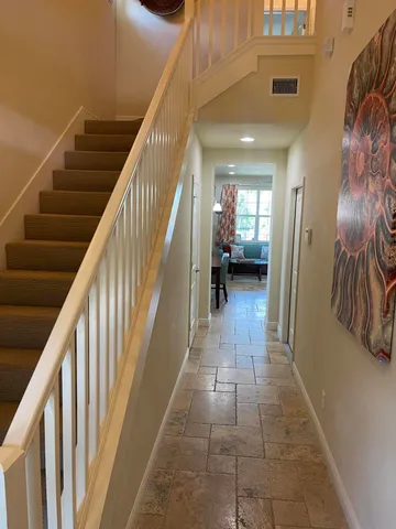 a view of entryway and hall