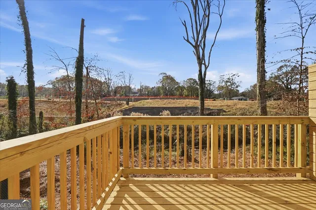a house with a outdoor space