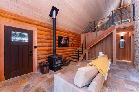 a view of outdoor seating space