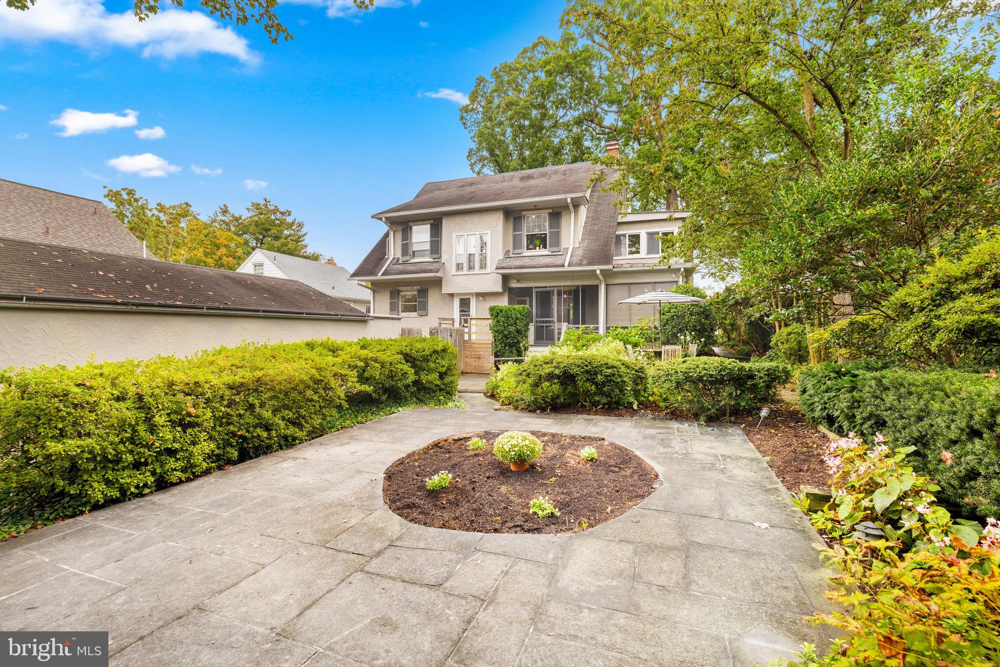 5410 39th Street Northwest Washington, DC 20015 - Photo 28 of 28 a view of a garden with lake view