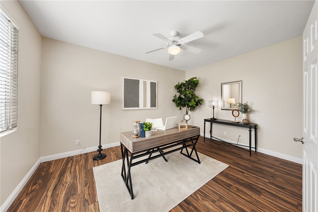 31465 Inverness Court Temecula, CA 92591 - Photo 28 of 75 Versatile main-level office with double door entry offers flexibility for a home office study or optional bedroom | Professionally Staged