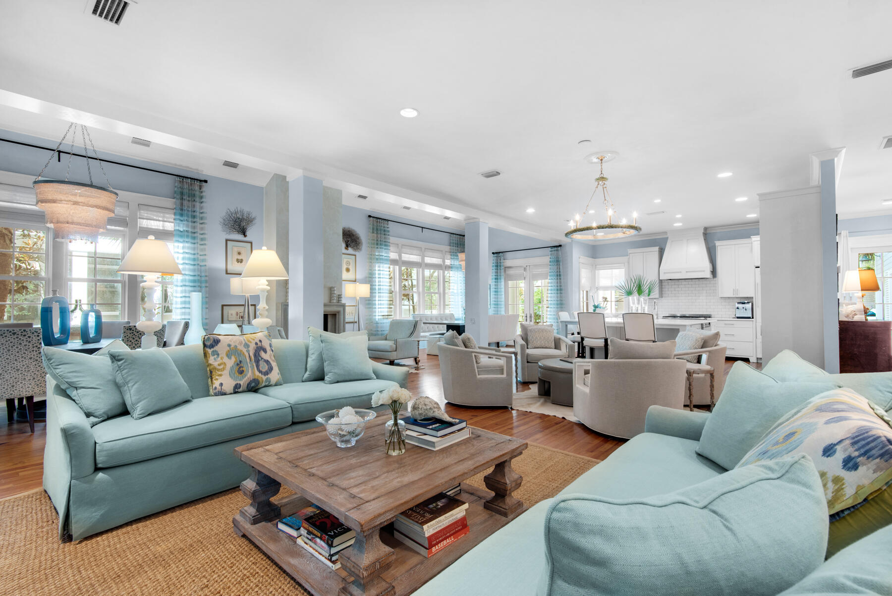 9 Tidepool Lane Inlet Beach, FL 32461 - Photo 12 of 86 a living room with furniture and a large window