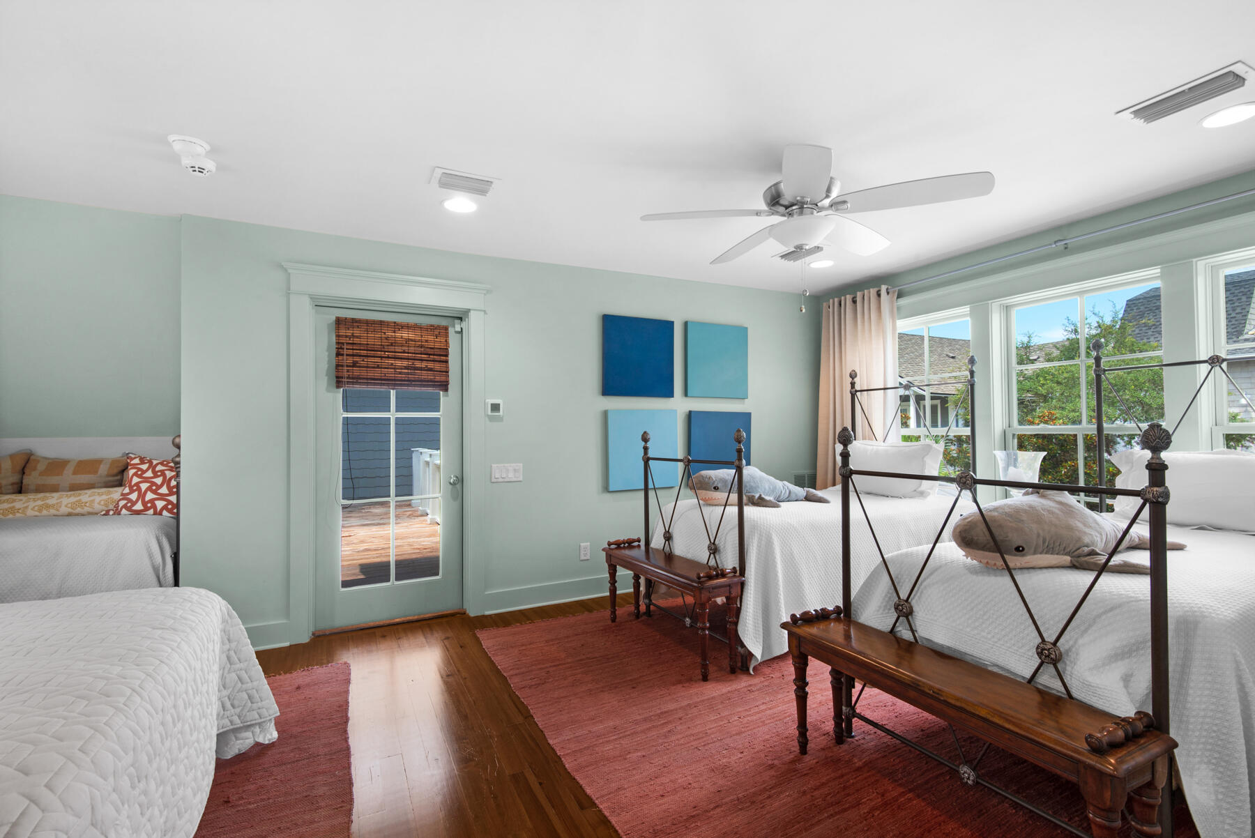 9 Tidepool Lane Inlet Beach, FL 32461 - Photo 64 of 86 a living room with furniture and a wooden floor