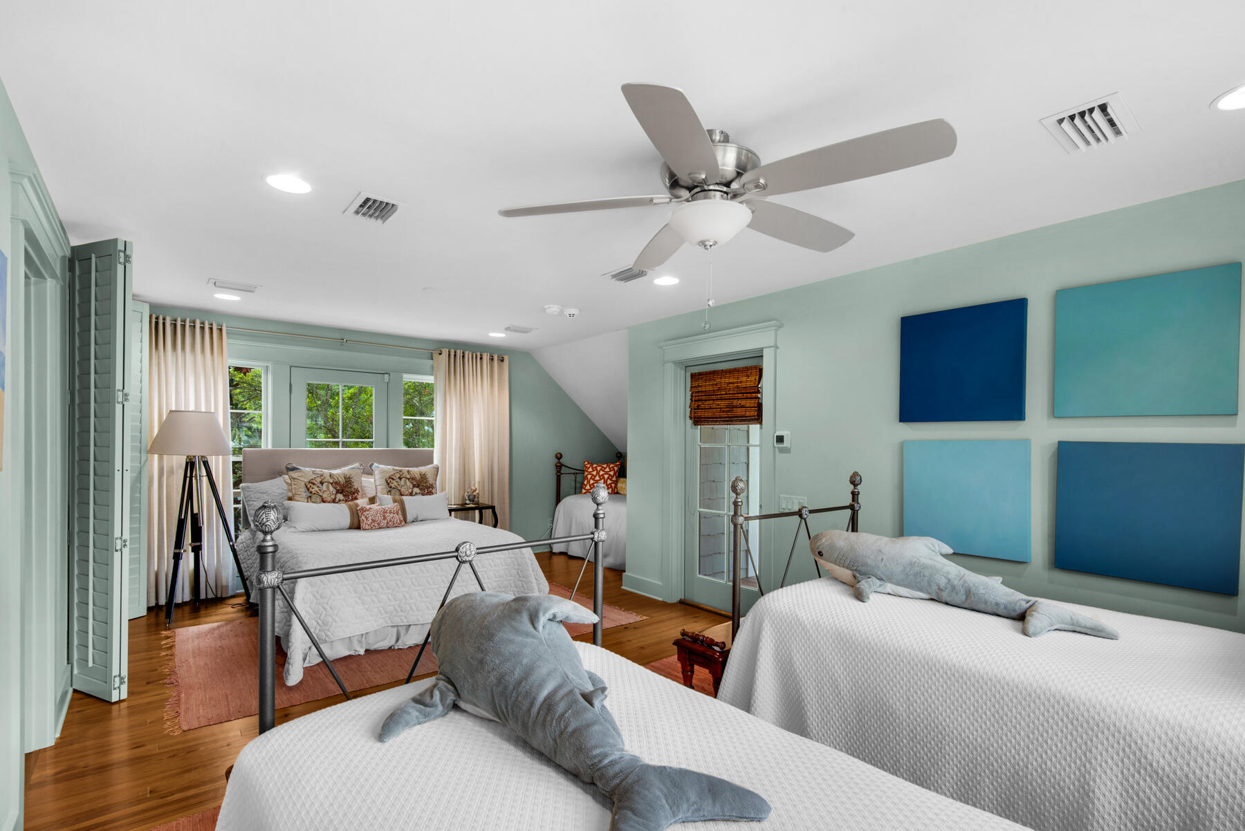 9 Tidepool Lane Inlet Beach, FL 32461 - Photo 65 of 86 a living room with furniture and a large window