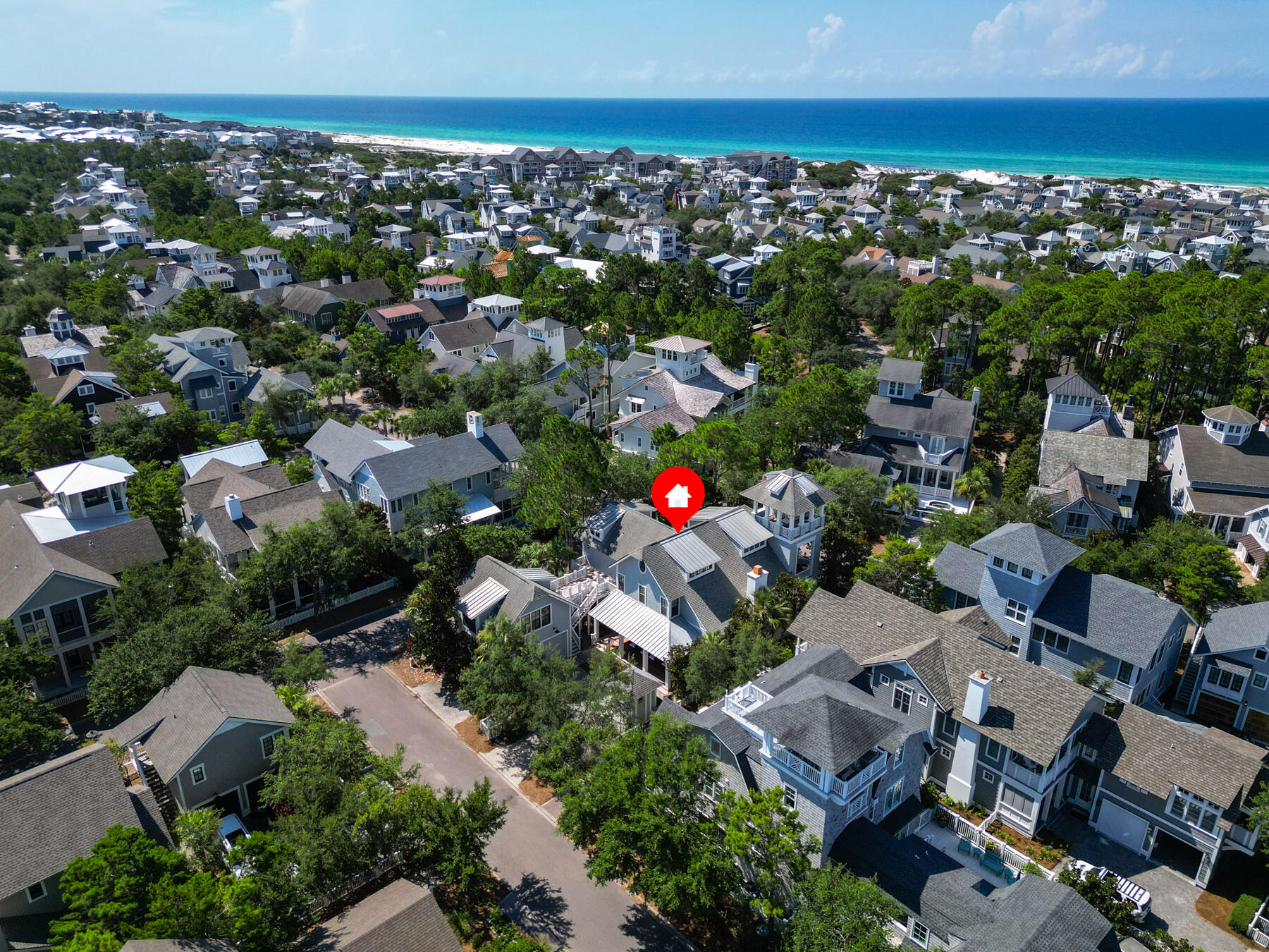 9 Tidepool Lane Inlet Beach, FL 32461 - Photo 81 of 86 an aerial view of residential houses with outdoor space