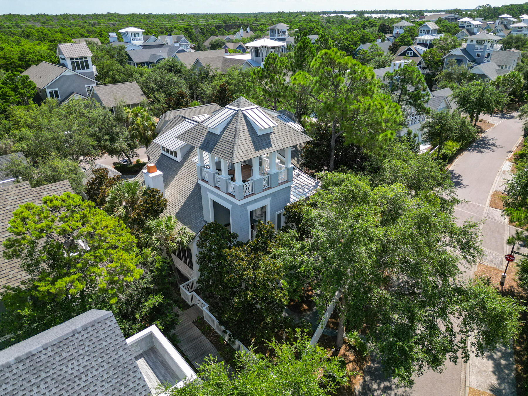 9 Tidepool Lane Inlet Beach, FL 32461 - Photo 85 of 86 an aerial view of a house