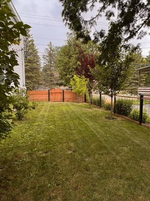 Beach fence yard