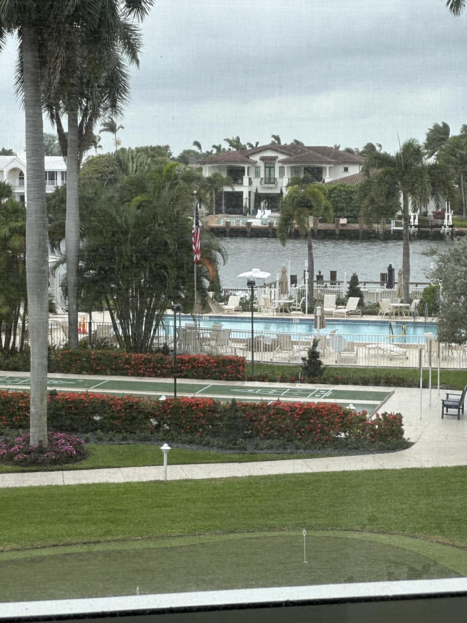 3224 South Ocean Boulevard, Unit 310B Highland Beach, FL 33487 - Photo 15 of 26 a house view with a lake view