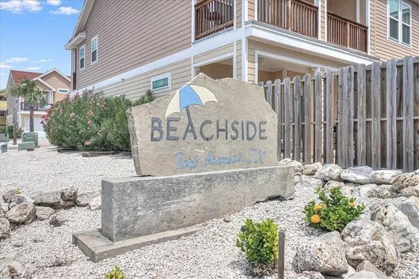 a sign on the side of a building