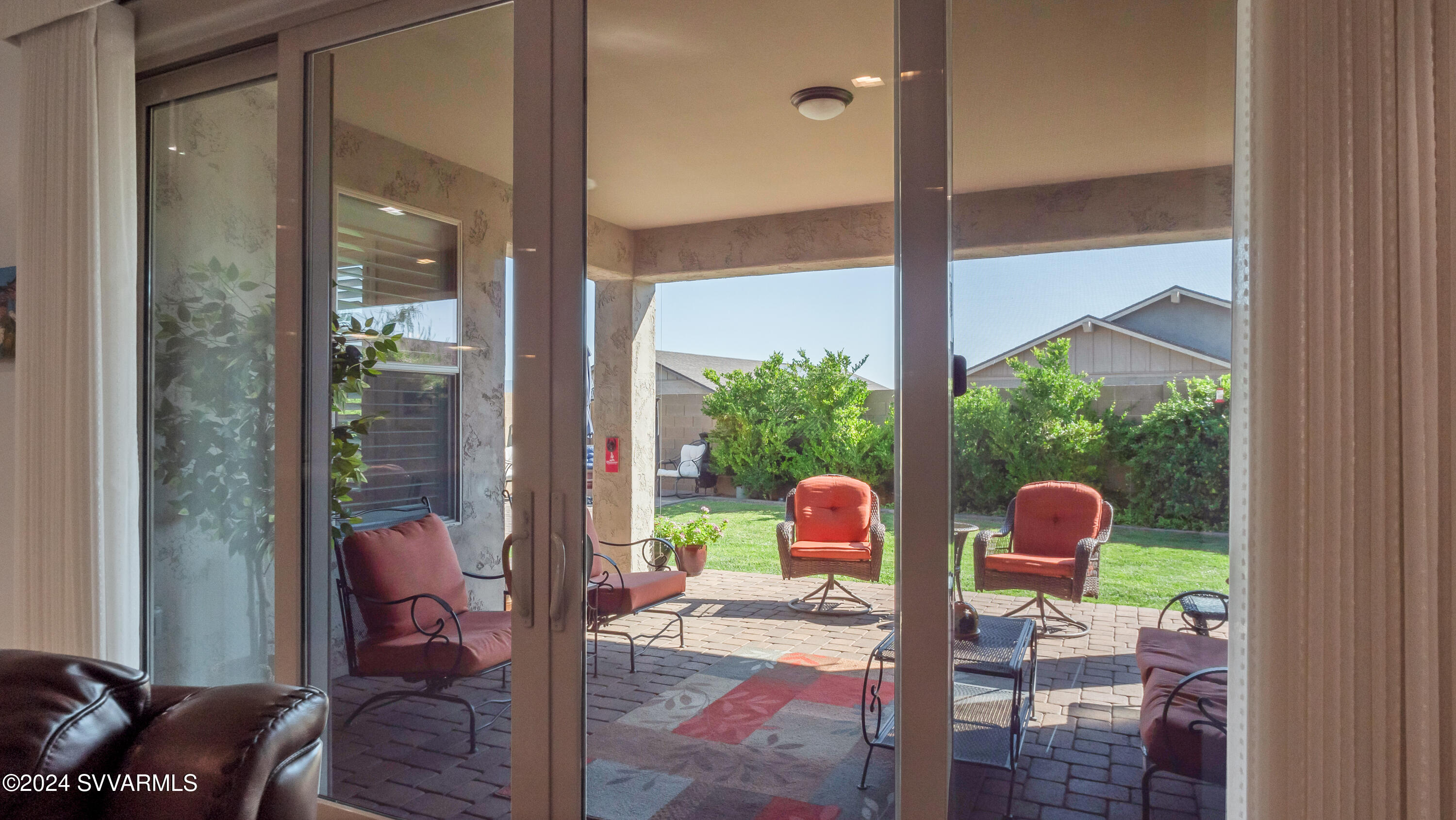 553 Ruffner Lane Clarkdale, AZ 86324 - Photo 16 of 34 Covered patio from LR
