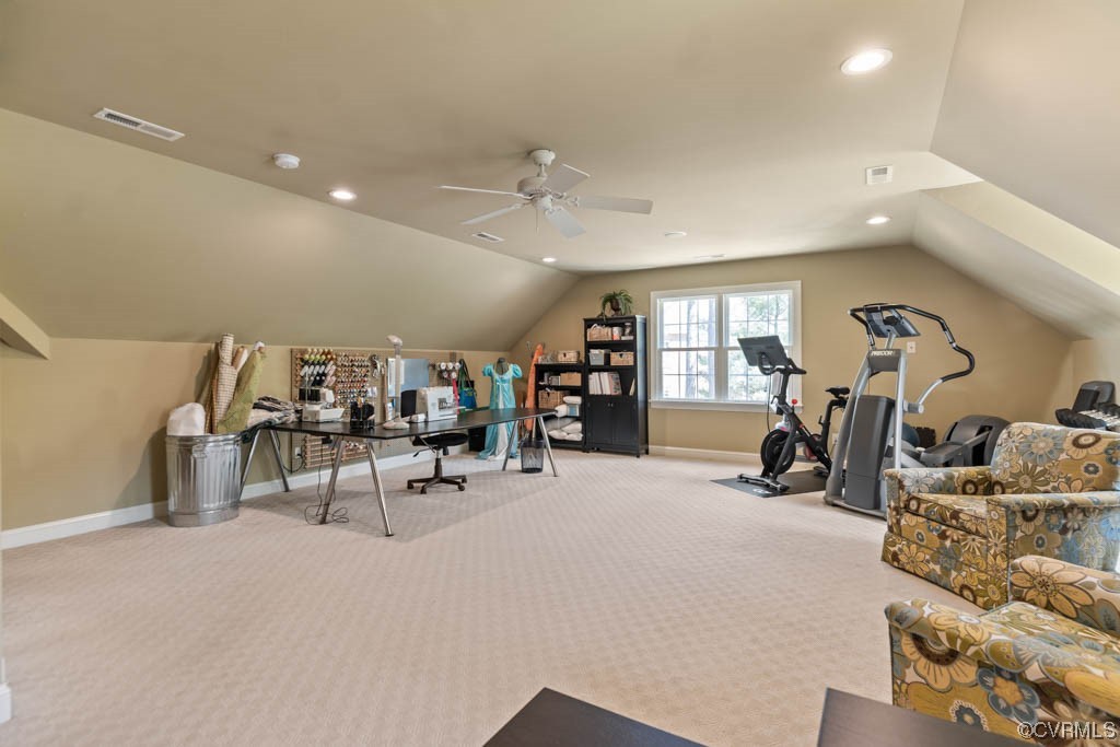 2436 Founders Bridge Road Midlothian, VA 23113 - Photo 31 of 45 a view of a room with gym equipment
