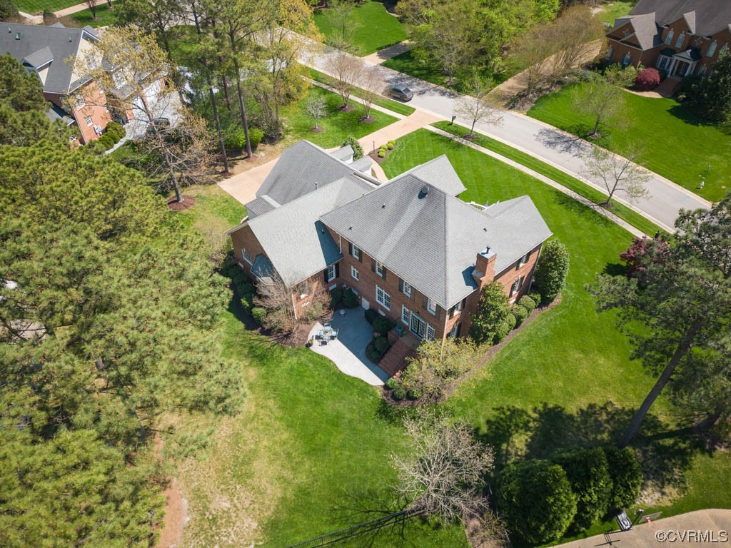 2436 Founders Bridge Road Midlothian, VA 23113 - Photo 41 of 45 an aerial view of a house