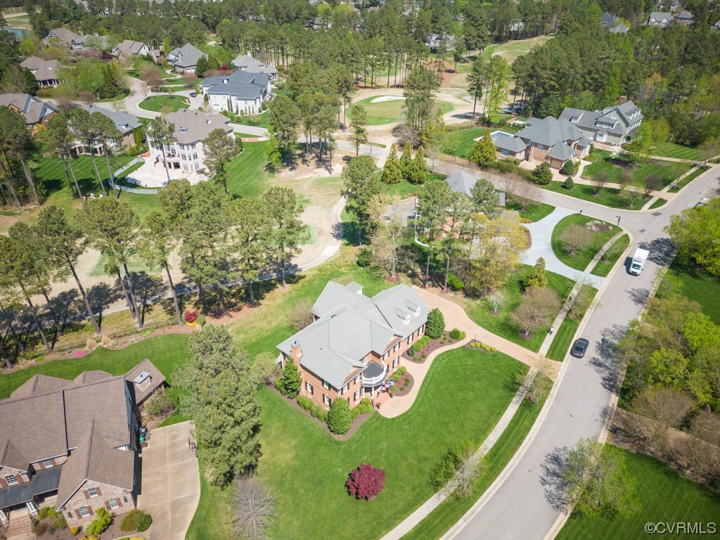 2436 Founders Bridge Road Midlothian, VA 23113 - Photo 43 of 45 an aerial view of a residential houses with outdoor space