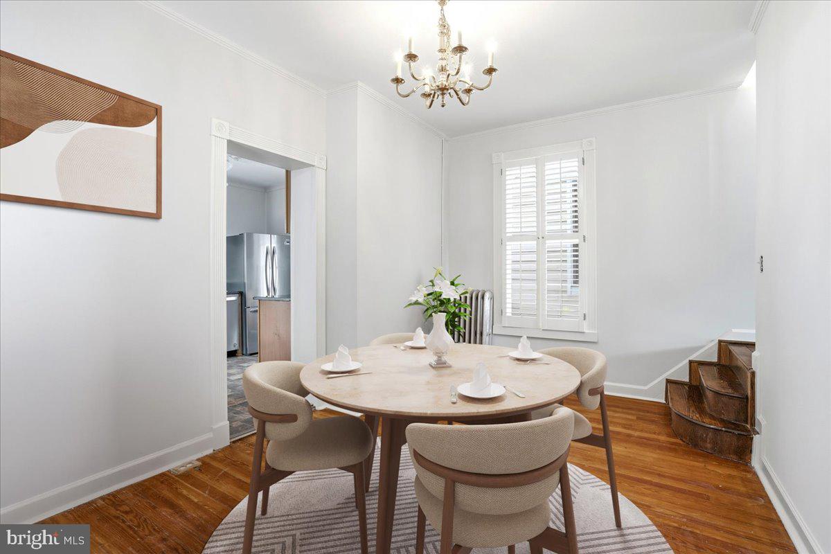 901 North Market Street Frederick, MD 21701 - Photo 3 of 42 Virtually Stages Dining Room