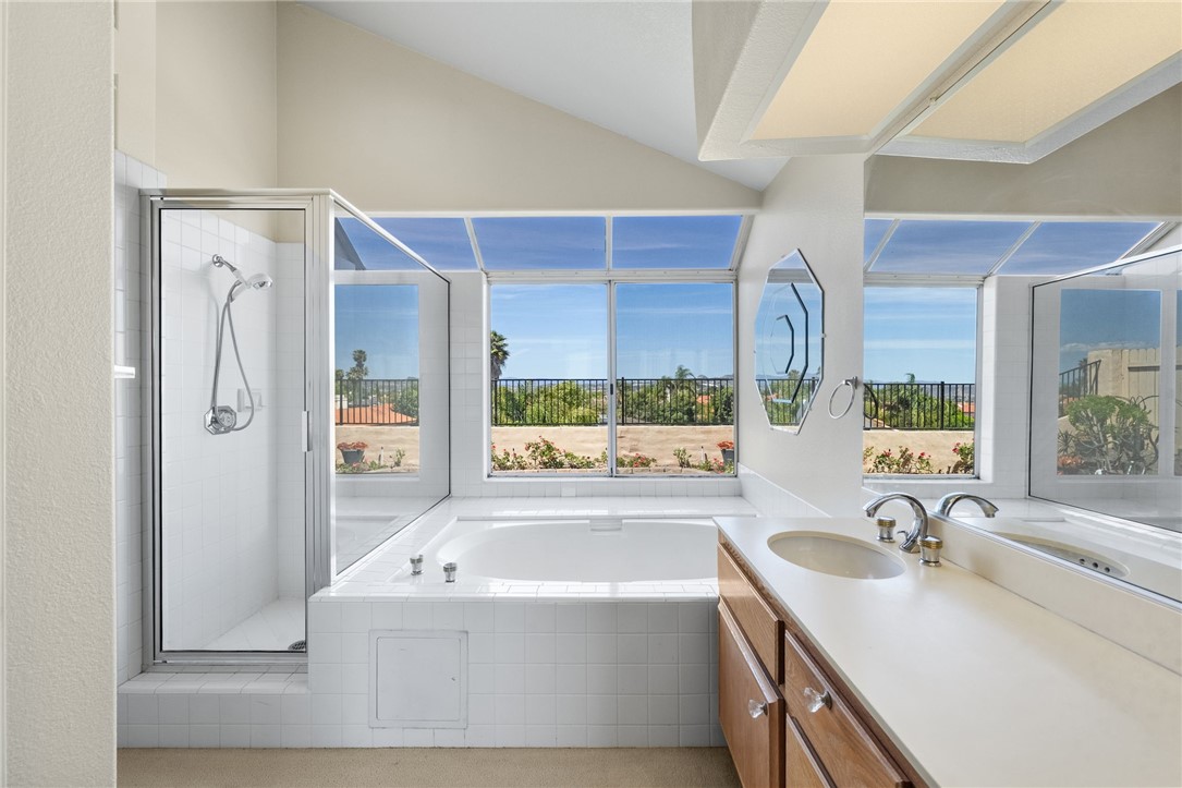 4930 Frazee Road Oceanside, CA 92057 - Photo 24 of 39 primary bathroom with view