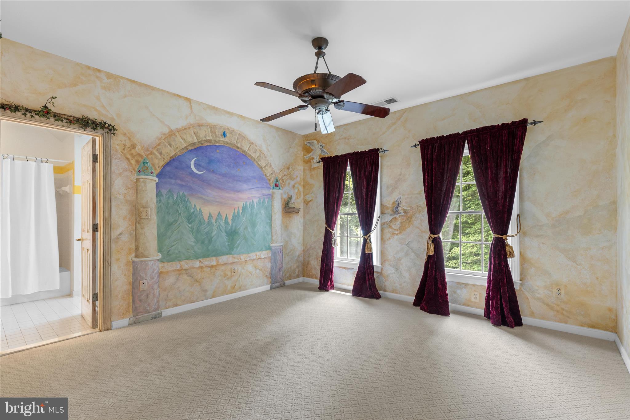 1322 Windsor Ridge Lane Annapolis, MD 21409 - Photo 60 of 104 2nd upstairs bedroom - Harry Potter custom painted
