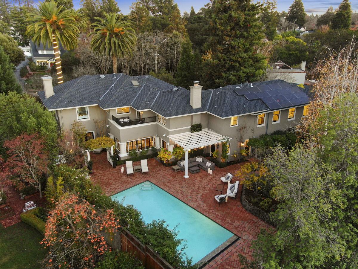 224 Warren Road San Mateo, CA 94402 - Photo 30 of 36 an aerial view of a house with garden space and lake view