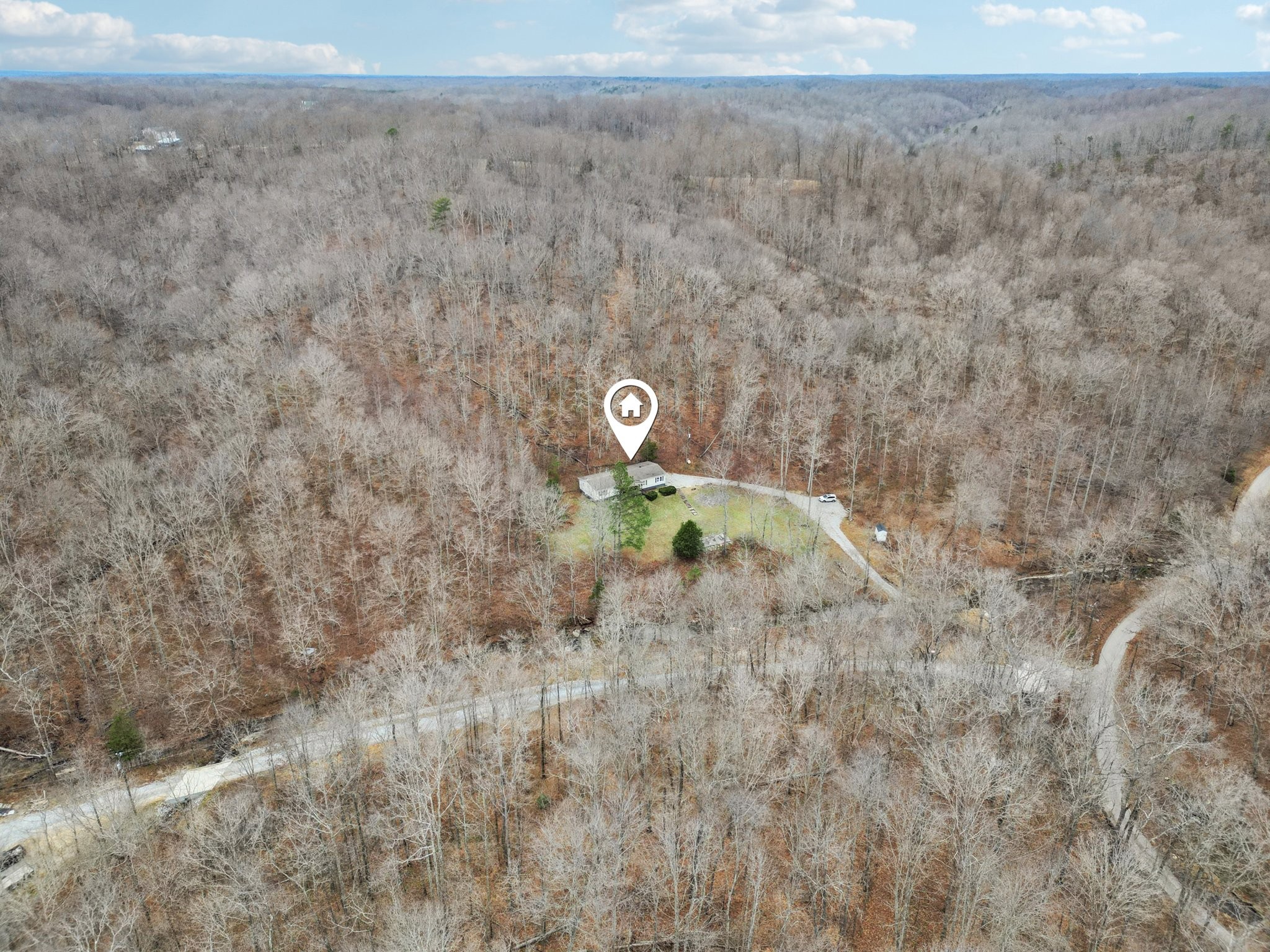 3668 Old Sams Creek Road Pegram, TN 37143 - Photo 58 of 60 a aerial view of a yard