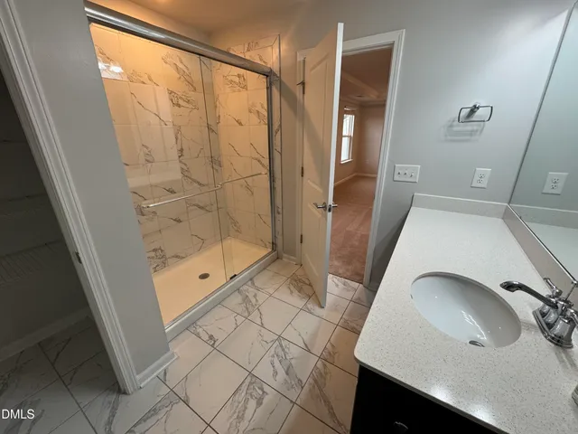 a close view of door lock