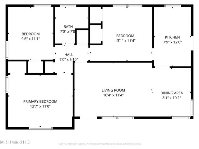 $74,900 | 4875 Churchill Drive, Jackson, MS 39206