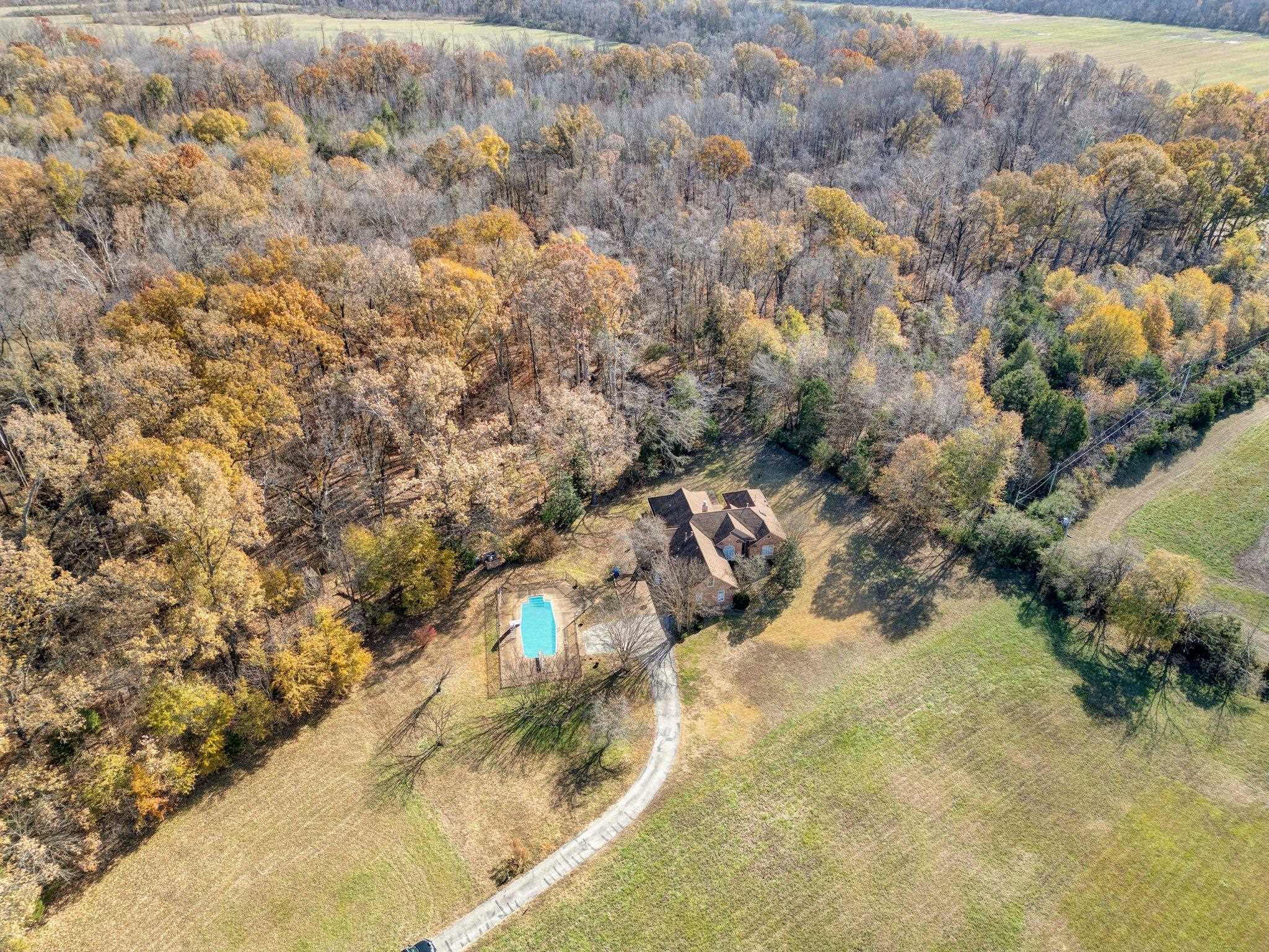 6150 Ricks Road Arlington, TN 38002 - Photo 8 of 40 Bird's eye view featuring a rural view