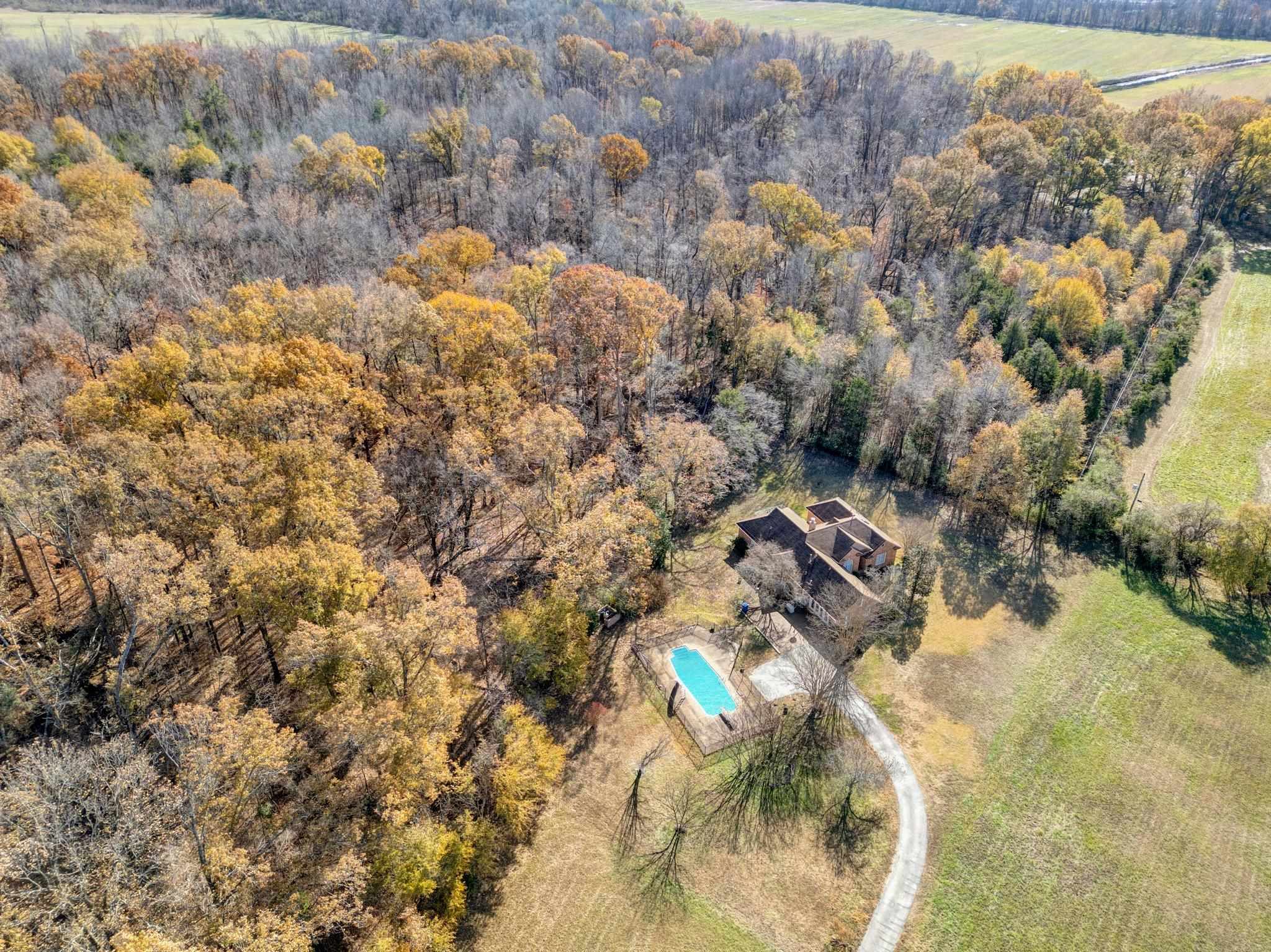 6150 Ricks Road Arlington, TN 38002 - Photo 9 of 40 Birds eye view of property featuring a rural view