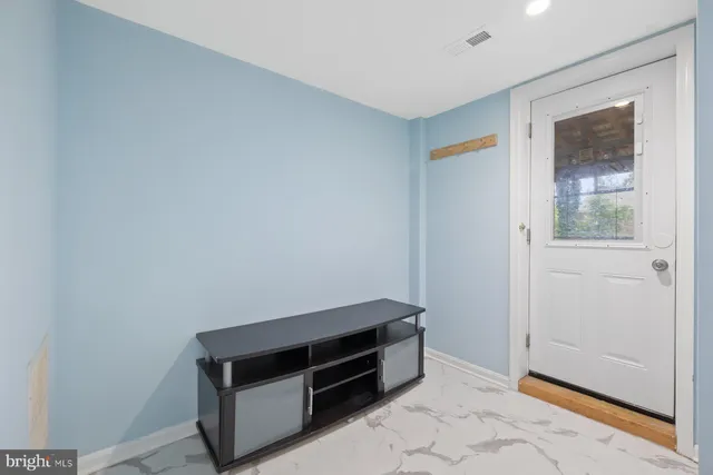 a room with storage and utility