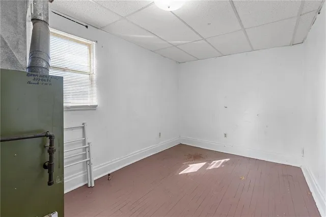 a view of hallway with stairs