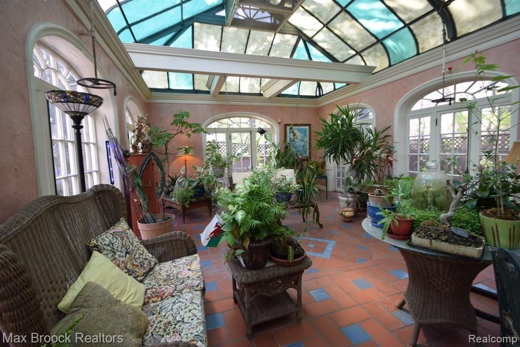 2195 West Maple Road Birmingham, MI 48009 - Photo 16 of 42 Heated solarium for year around use