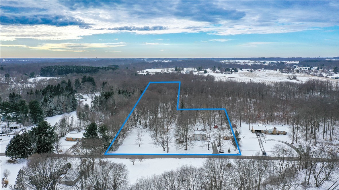 7541 Cooley Road Ravenna, OH 44266 - Photo 8 of 32 View of snowy aerial view
